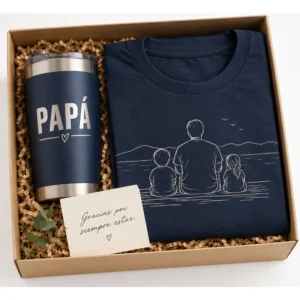 20 oz Tumbler & Custom T-Shirt Gift Box