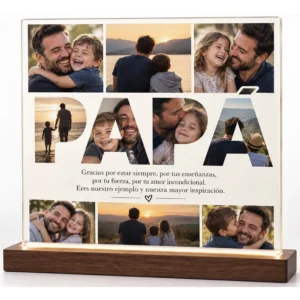Personalized Father’s Day Photo Display