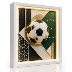 Soccer Legend LED Shadow Box