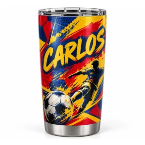 Custom Soccer Fan Tumbler